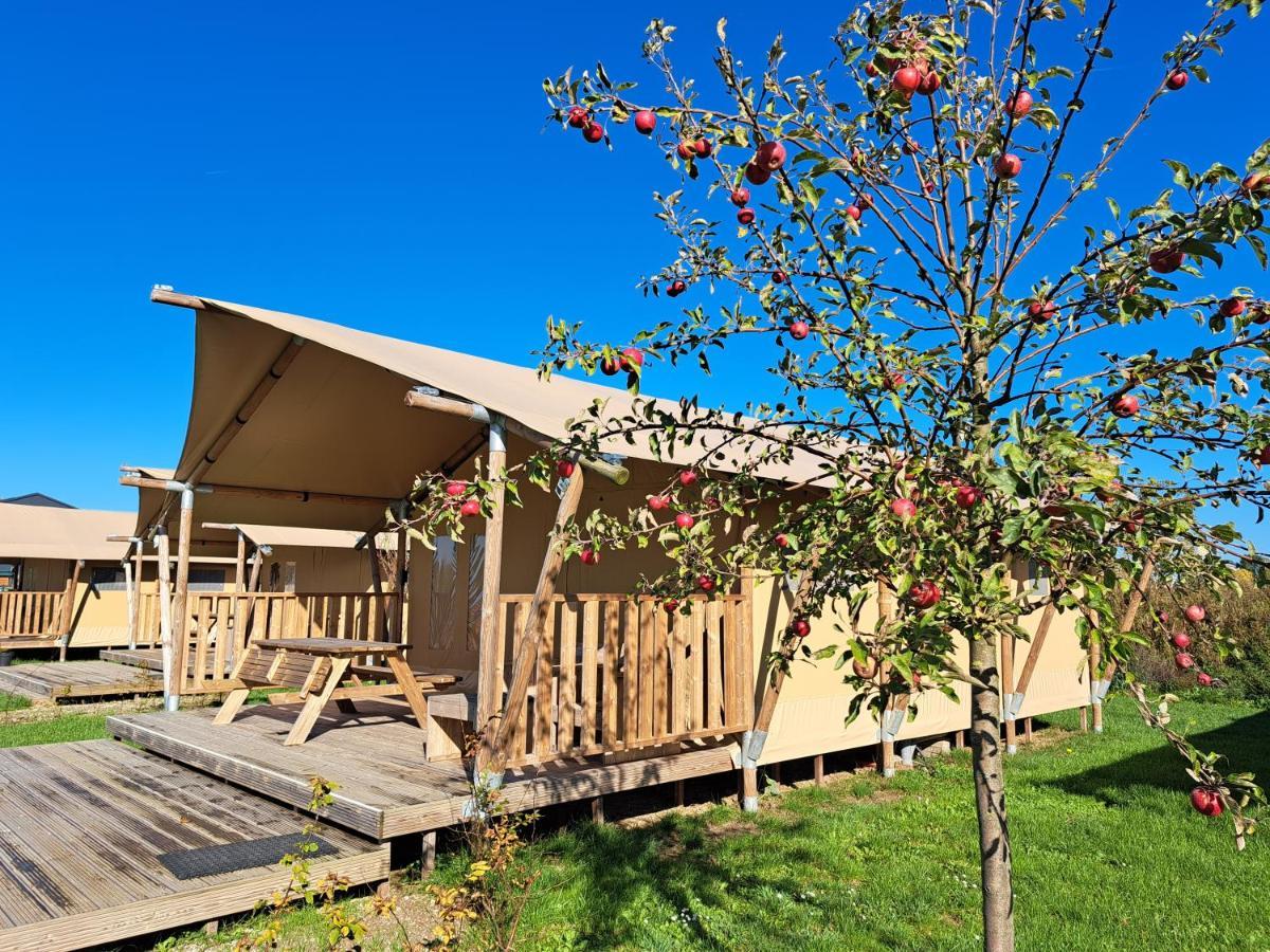 De Hazelaarshof Luxe Glampingtent Bij Natuurgebied De Millingerwaard Kekerdom ภายนอก รูปภาพ